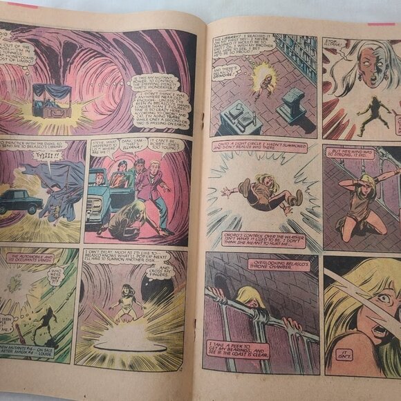 Magik 3 Marvel Comics 1984 Newsstand GD+ 2.5 Illyana Storm Centerfold Detached - Picture 5 of 12